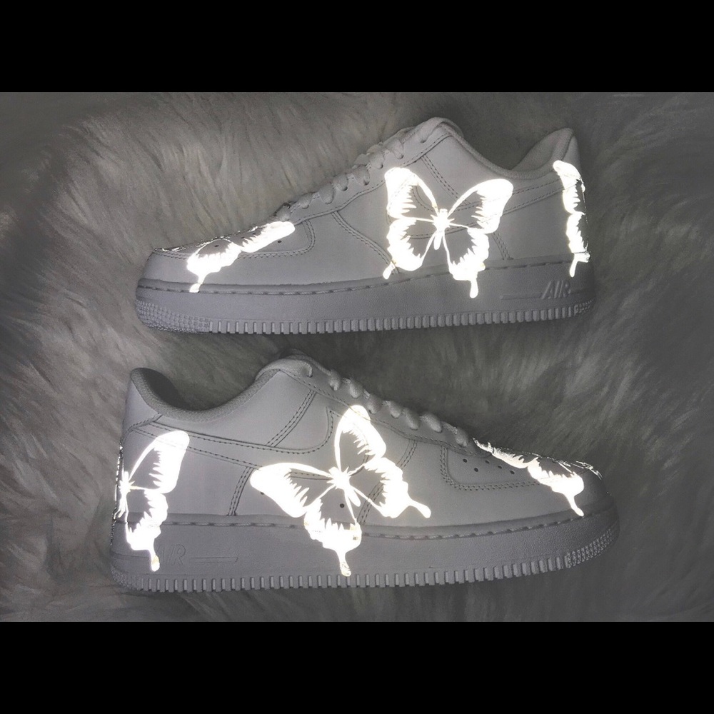 Reflective Butterfly Air Force 1